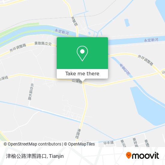 津榆公路津围路口 map