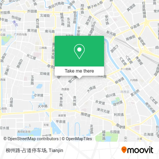 柳州路-占道停车场 map