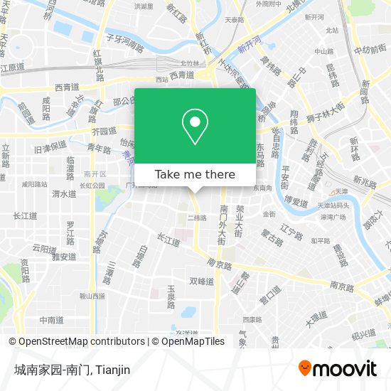 城南家园-南门 map