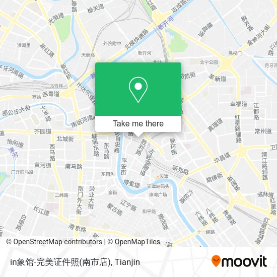 in象馆-完美证件照(南市店) map