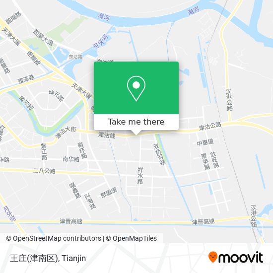 王庄(津南区) map