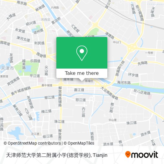 天津师范大学第二附属小学(德贤学校) map