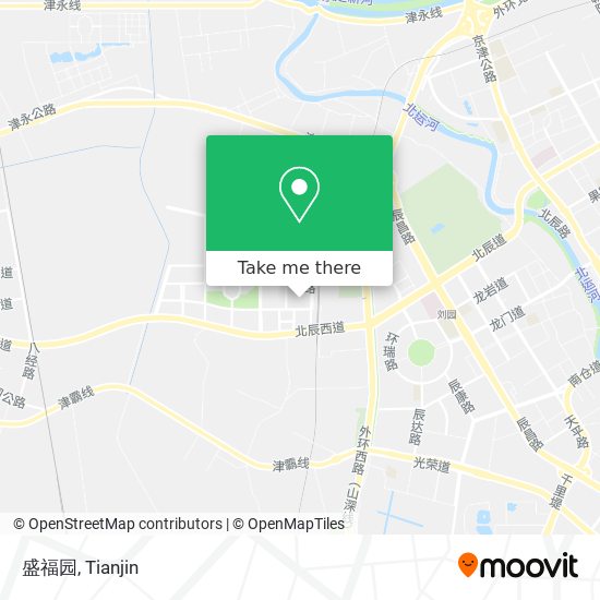 盛福园 map