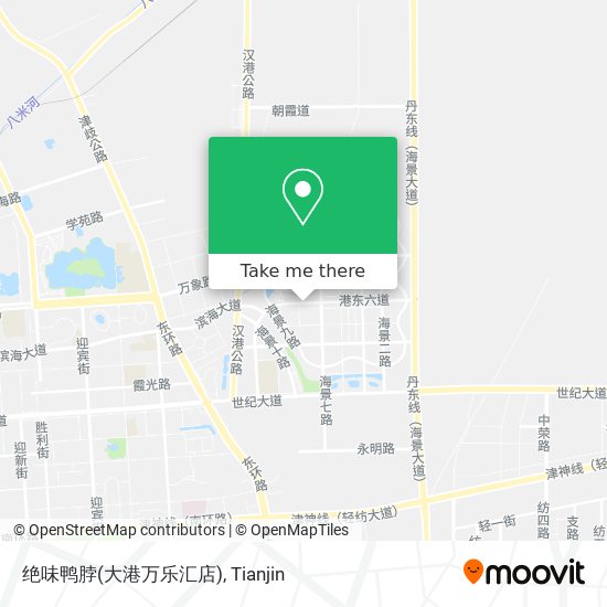 绝味鸭脖(大港万乐汇店) map