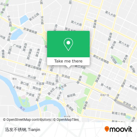 迅发不锈钢 map