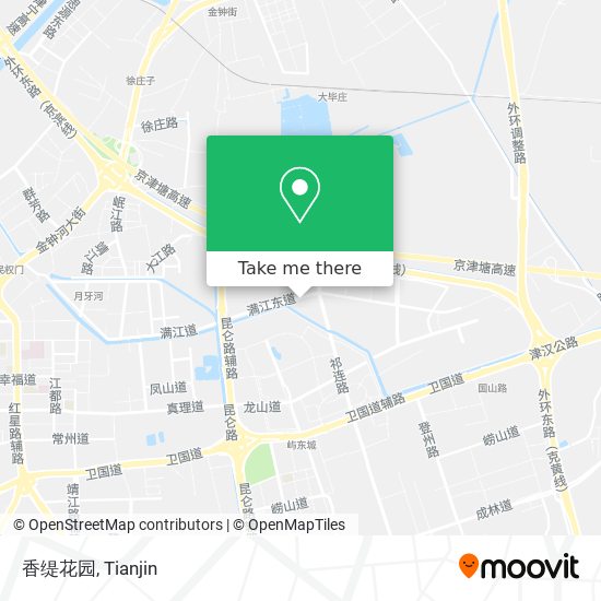 香缇花园 map