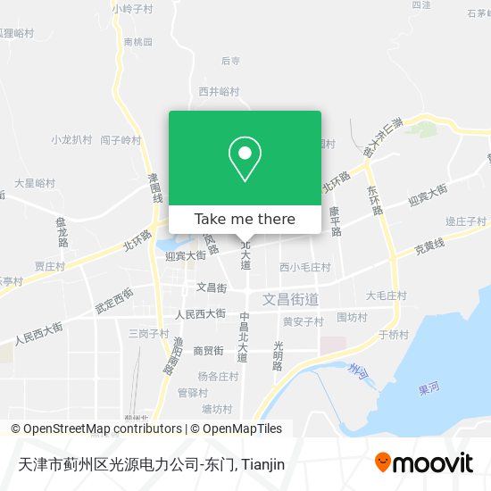 天津市蓟州区光源电力公司-东门 map