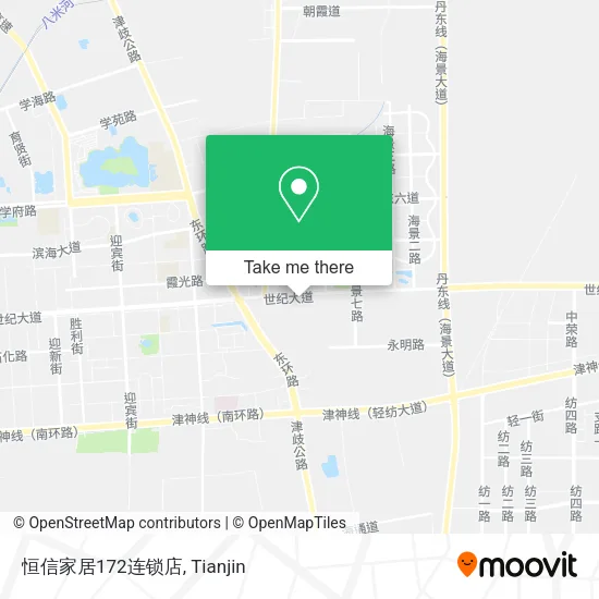 恒信家居172连锁店 map