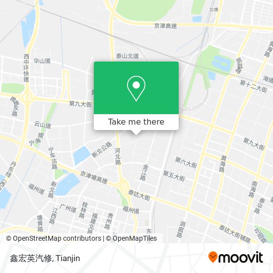 鑫宏英汽修 map
