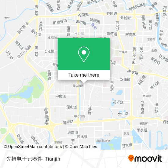 先持电子元器件 map