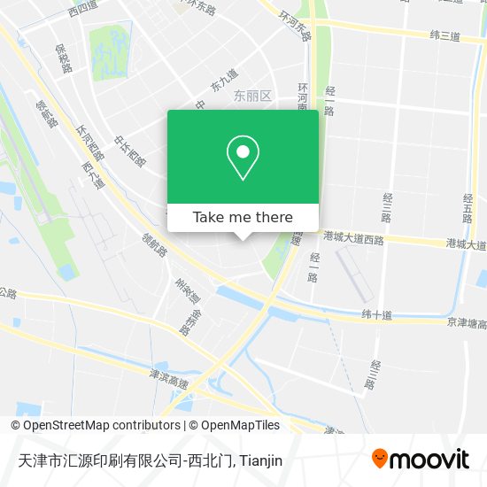 天津市汇源印刷有限公司-西北门 map