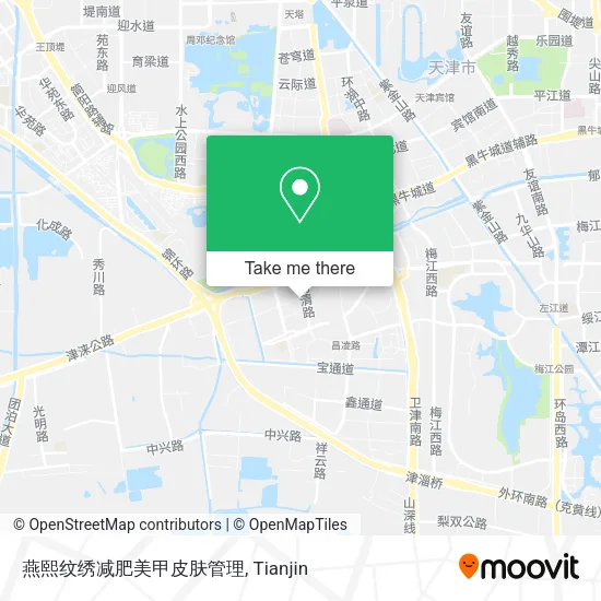 燕熙纹绣减肥美甲皮肤管理 map