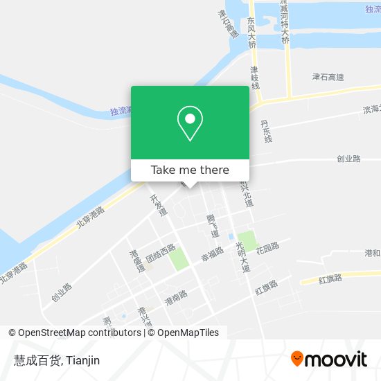 慧成百货 map