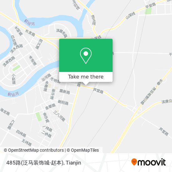 485路(泛马装饰城-赵本) map