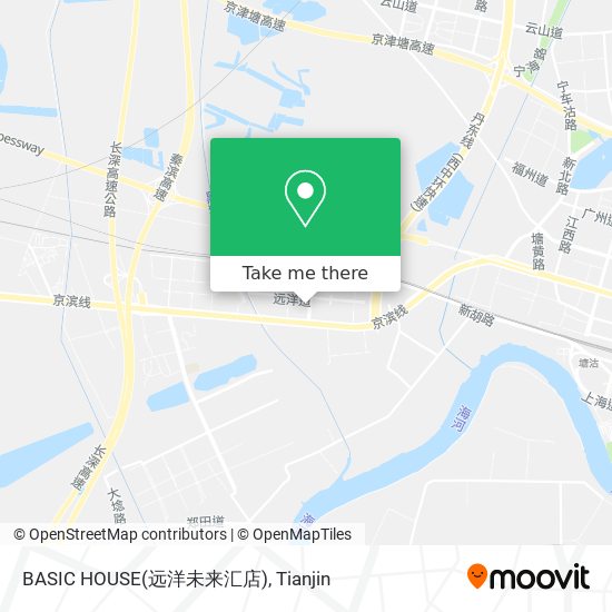 BASIC HOUSE(远洋未来汇店) map