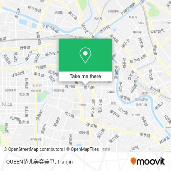 QUEEN范儿美容美甲 map