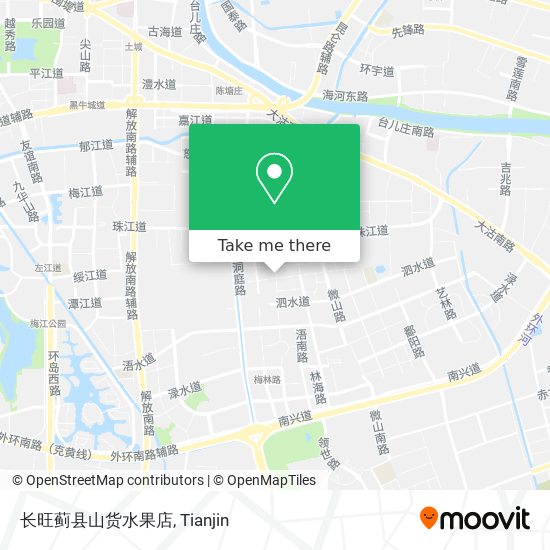 长旺蓟县山货水果店 map
