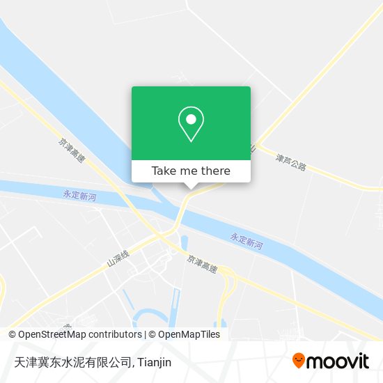 天津冀东水泥有限公司 map