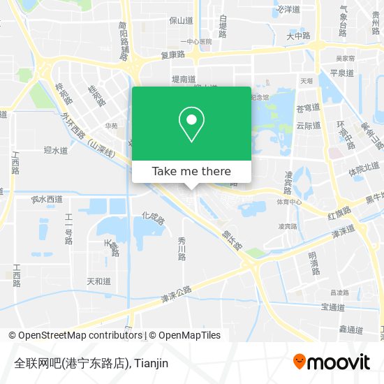 全联网吧(港宁东路店) map