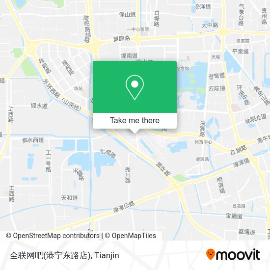 全联网吧(港宁东路店) map