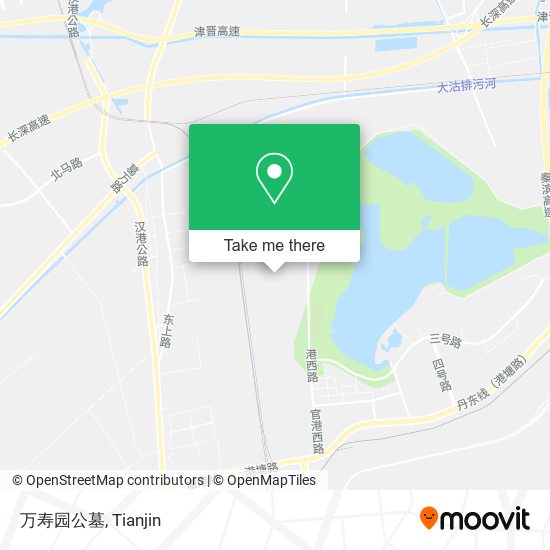 万寿园公墓 map