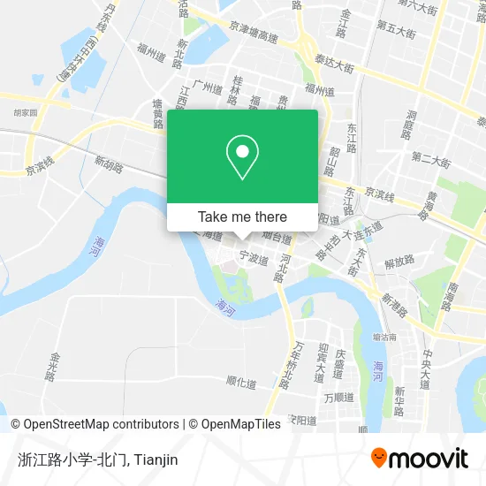 浙江路小学-北门 map
