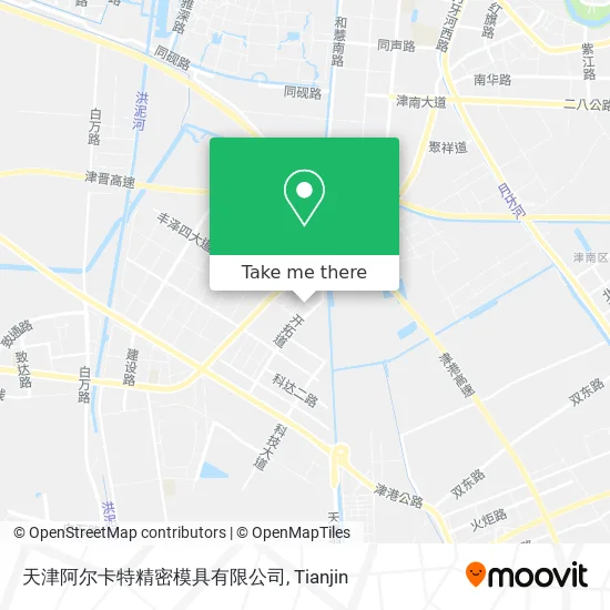 天津阿尔卡特精密模具有限公司 map