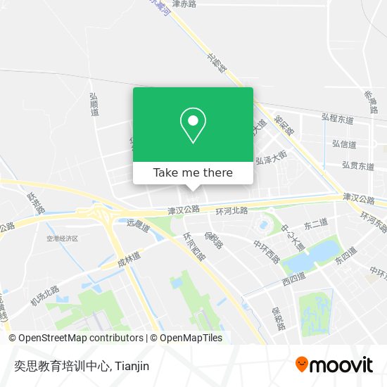 奕思教育培训中心 map