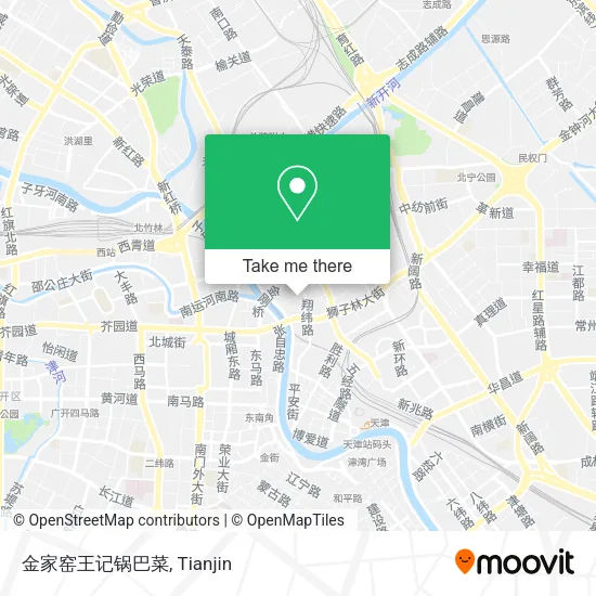 金家窑王记锅巴菜 map