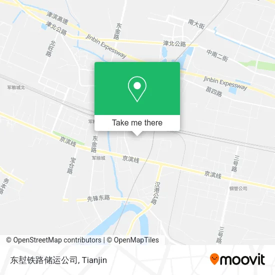 东堼铁路储运公司 map