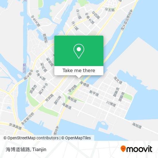 海博道辅路 map