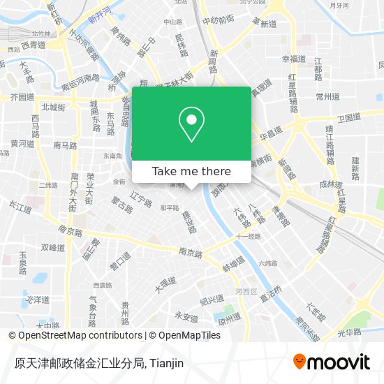 原天津邮政储金汇业分局 map