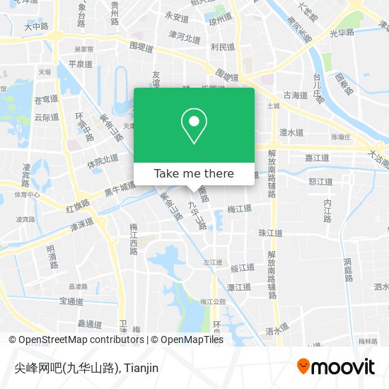 尖峰网吧(九华山路) map