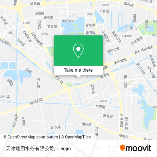 天津通用水务有限公司 map