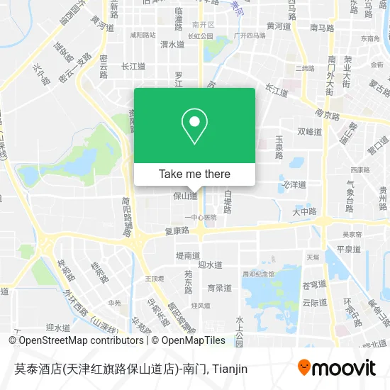 莫泰酒店(天津红旗路保山道店)-南门 map