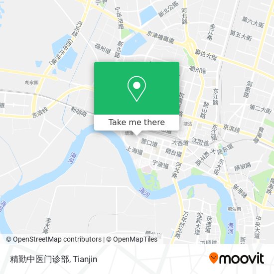 精勤中医门诊部 map