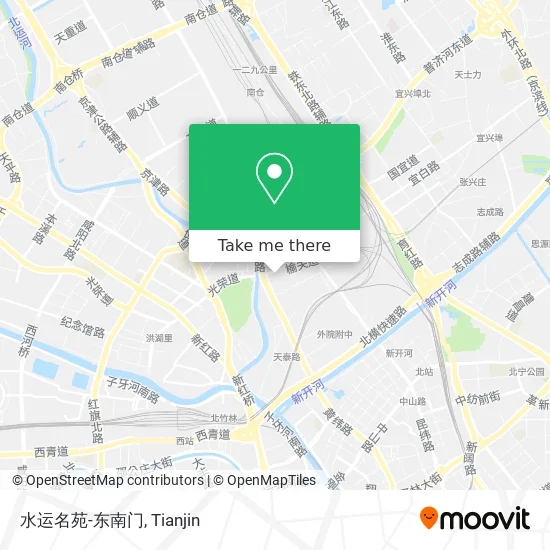 水运名苑-东南门 map