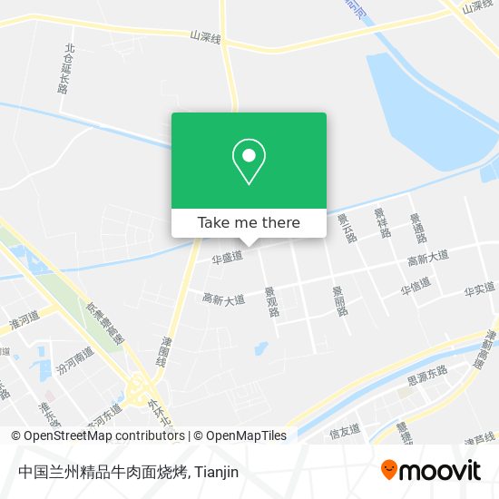 中国兰州精品牛肉面烧烤 map