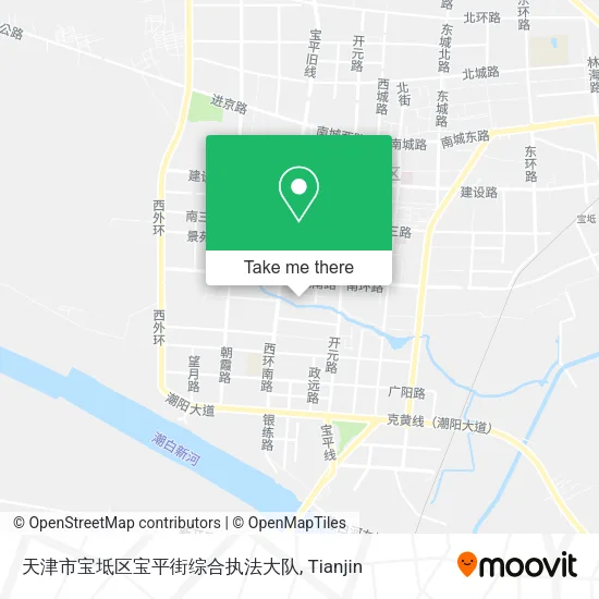 天津市宝坻区宝平街综合执法大队 map