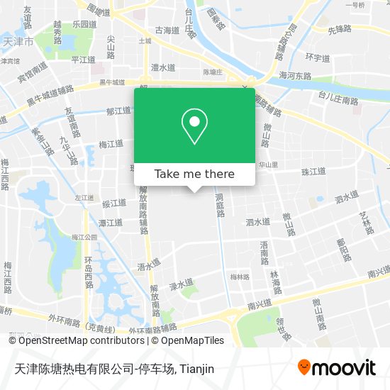 天津陈塘热电有限公司-停车场 map