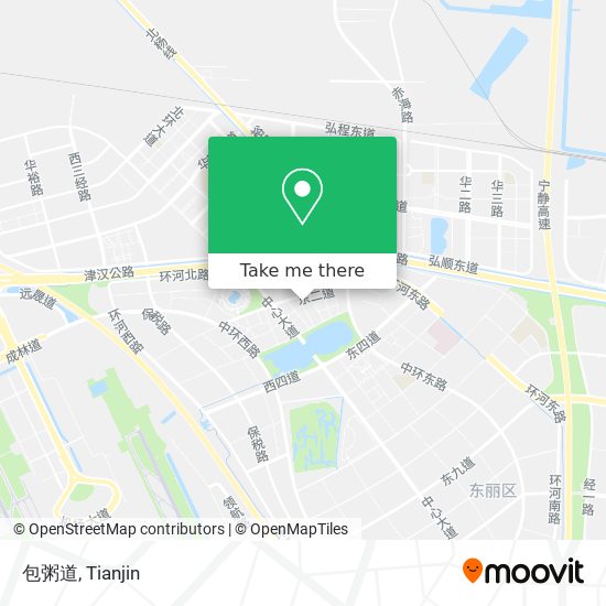 包粥道 map