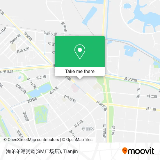 淘弟弟潮粥道(SM广场店) map