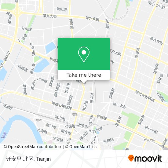 迁安里-北区 map