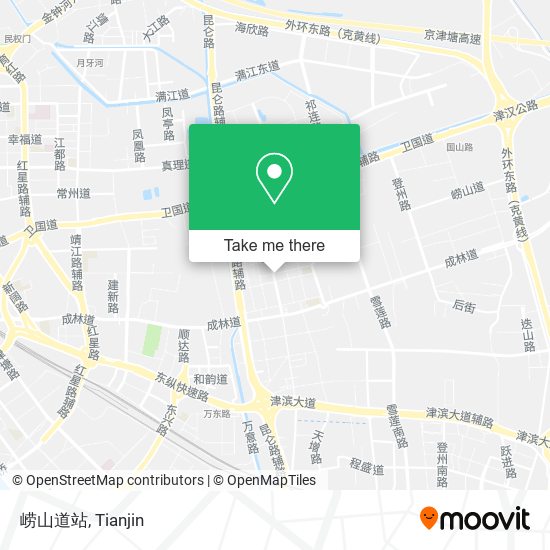 崂山道站 map