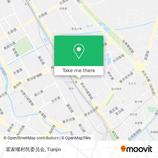 霍家嘴村民委员会 map