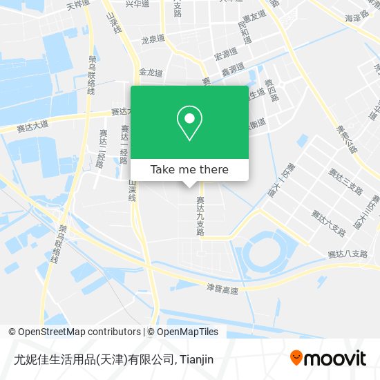 尤妮佳生活用品(天津)有限公司 map