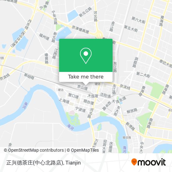 正兴德茶庄(中心北路店) map