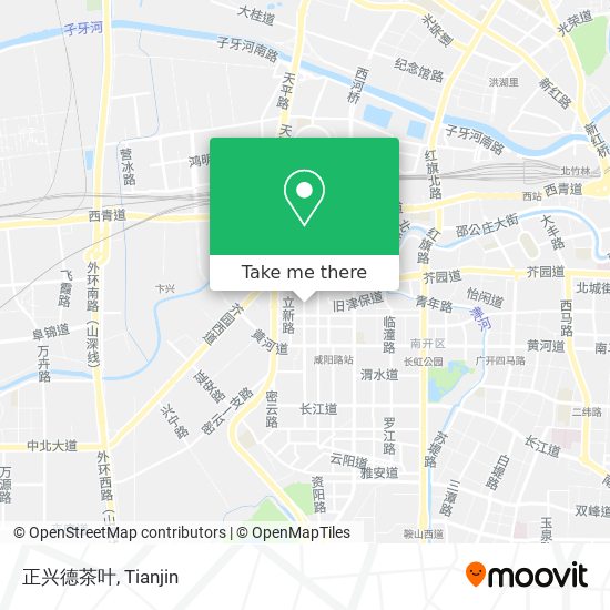 正兴德茶叶 map