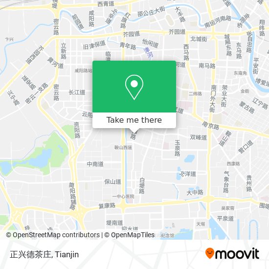 正兴德茶庄 map