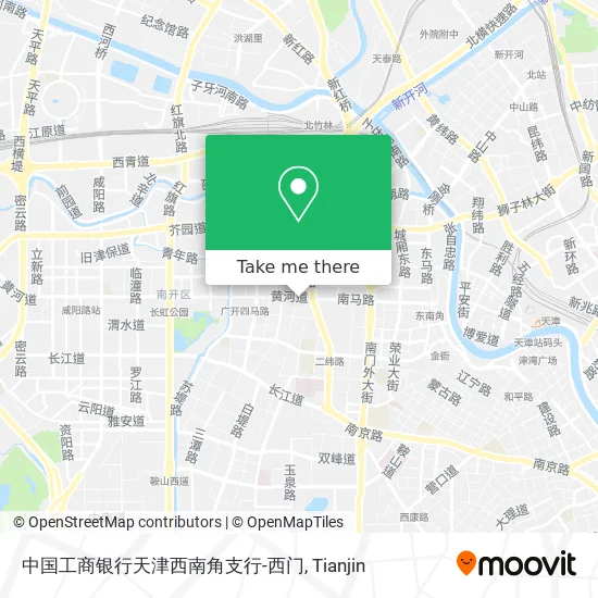 中国工商银行天津西南角支行-西门 map
